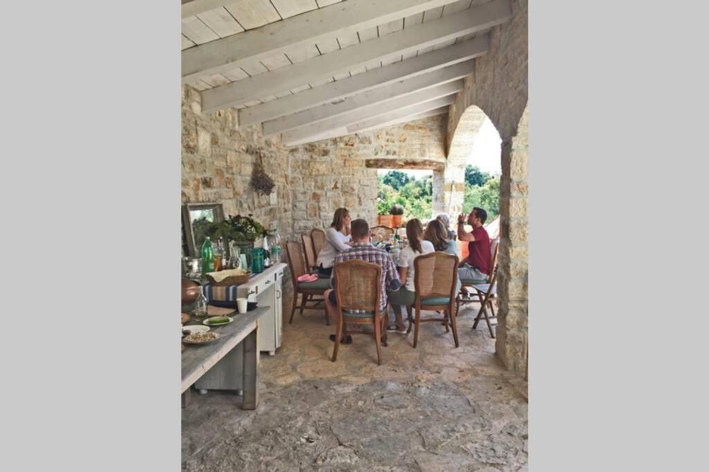Ferienhaus Villa Alisia, Wunderschoenes Natursteinhaus Bei Porec, Istrien, Kroatien Vranje Selo Dış mekan fotoğraf